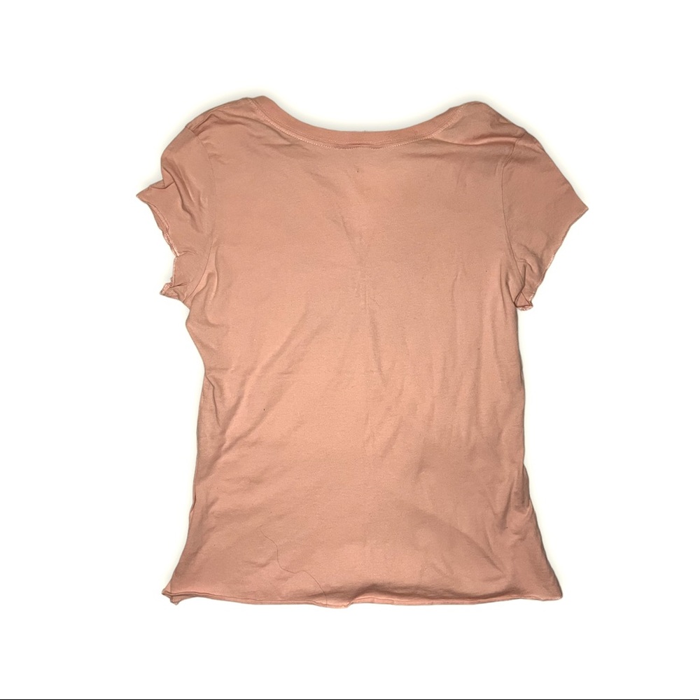 Y2K Pink Guess Tee Shirt - Picture 3 of 3